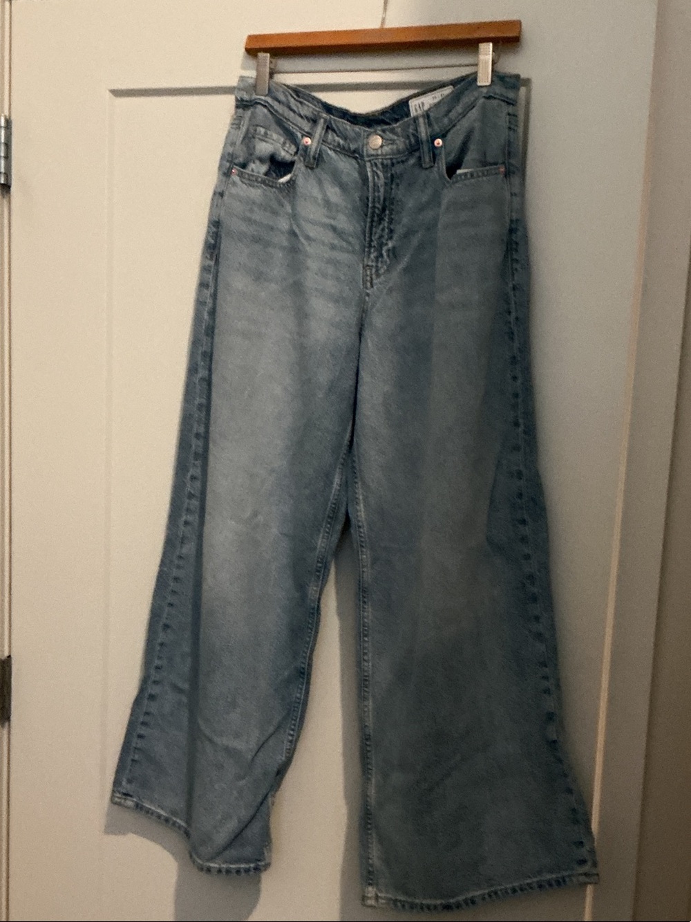 GAP Light Blue Wide-Leg Jeans